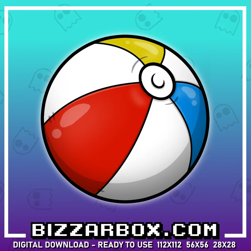 Twitch Streamer Emote - Beach Ball