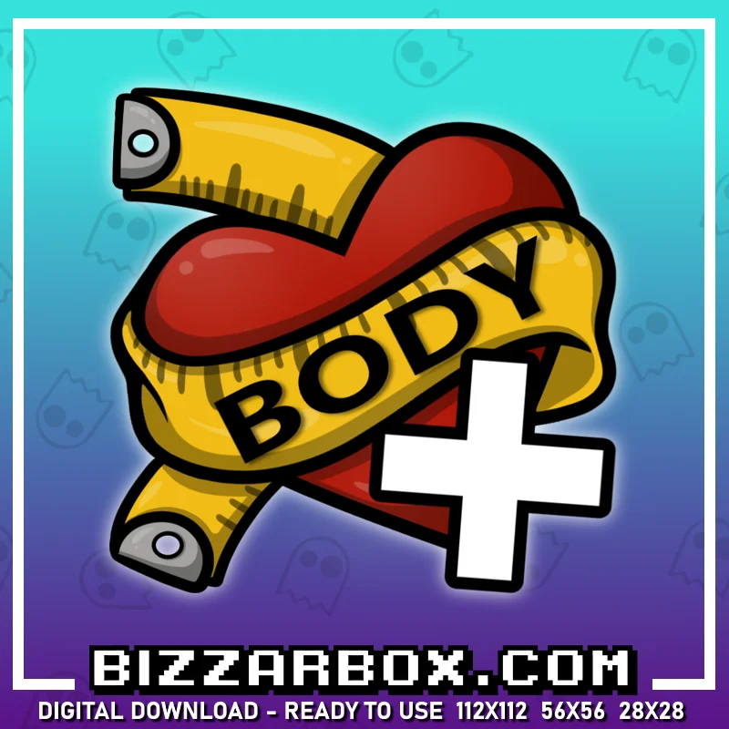 Twitch Streamer Emote - Body Positive