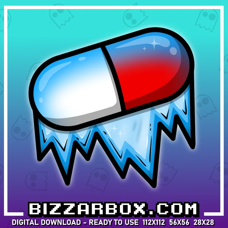 Twitch Streamer Emote - Chill Pill