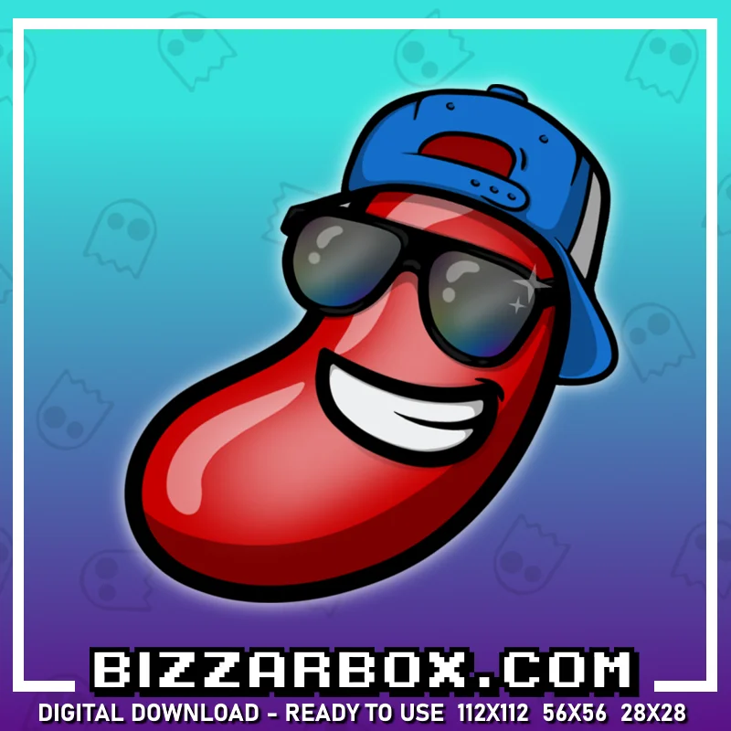 Twitch Streamer Emote - Cool Beans