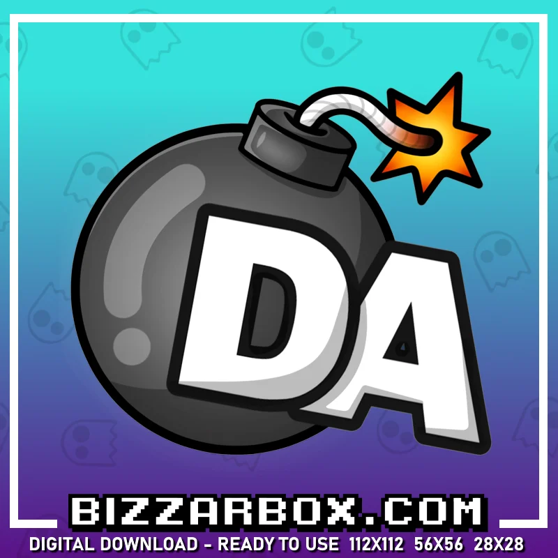 Twitch Streamer Emote - Da Bomb