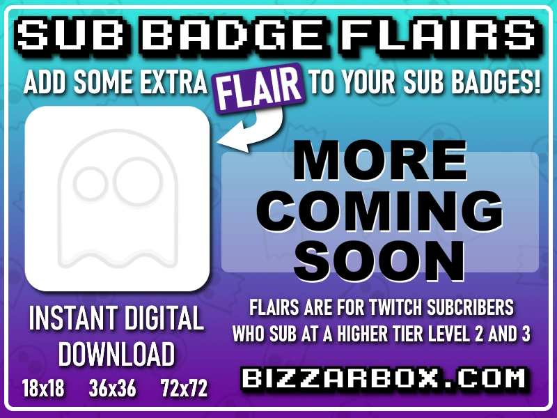Sub Badge Flairs - More Coming Soon