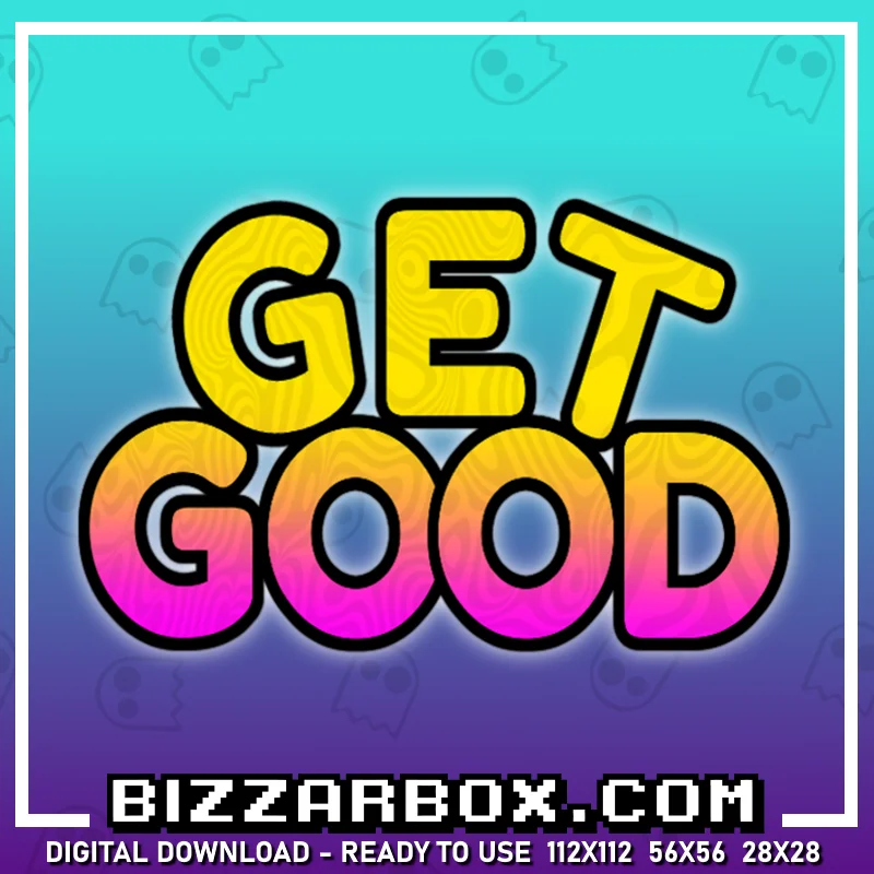 Twitch Streamer Emote - Get Good