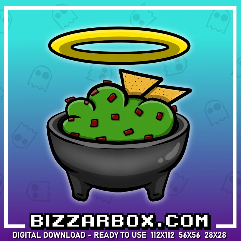 Twitch Streamer Emote - Holy Guacamole