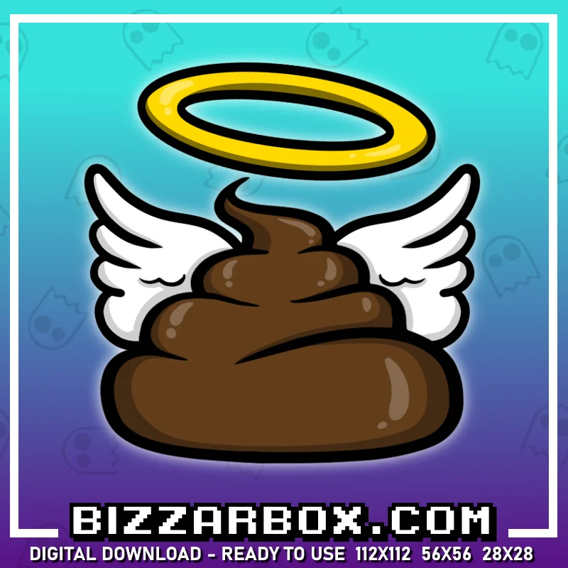 Twitch Streamer Emote - Holy Crap Poop