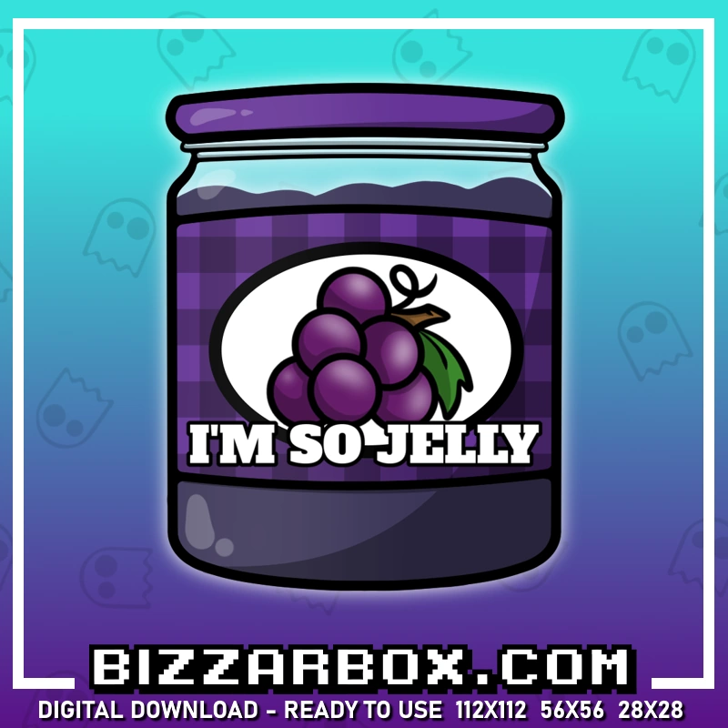 Twitch Streamer Emote - So Jelly