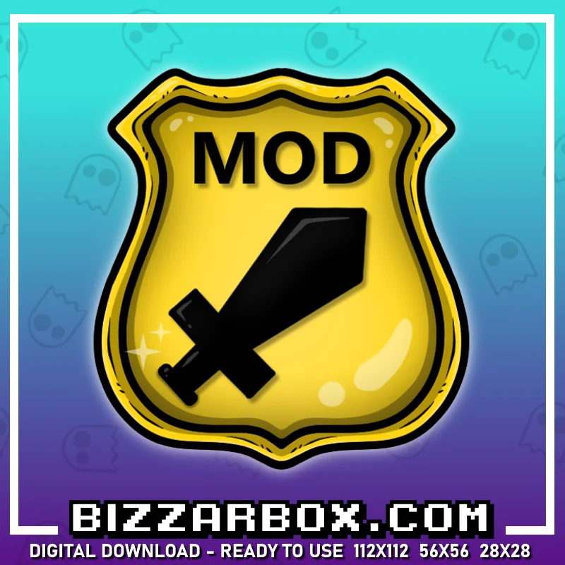 Twitch Channel Point Emote - Mod Badge Become A Mod