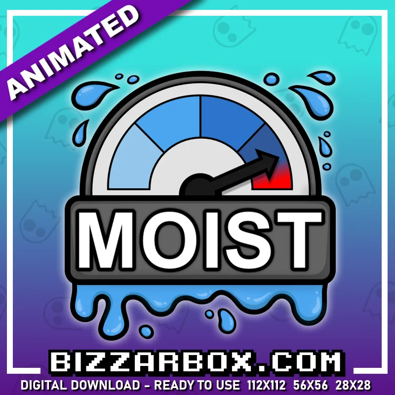 Twitch Animated Emote - Moist Meter