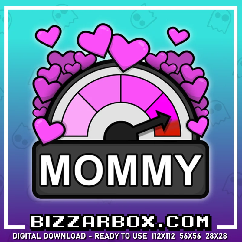 Twitch Streamer Emote - Mommy Meter