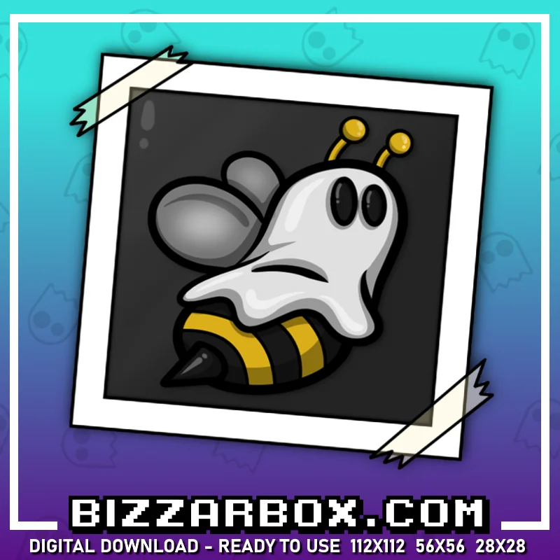 Twitch Streamer Emote - Boo Bee Pic Photo