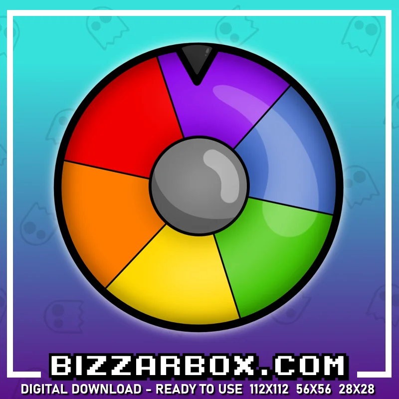 Twitch Channel Point Emote - Spin Game Wheel