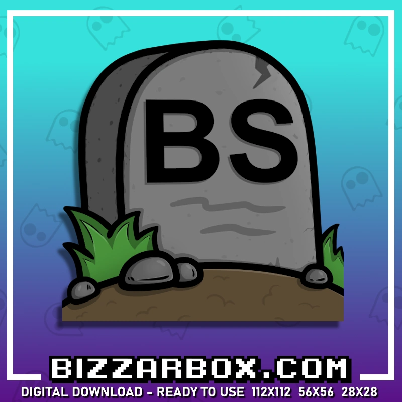 BS Tomb Stone Emote