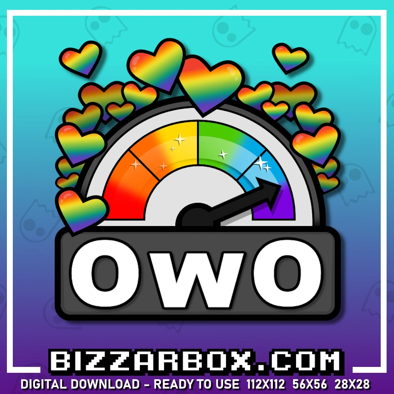 OwO Meter Emote For Streamers, Twitch, Kick and Discord