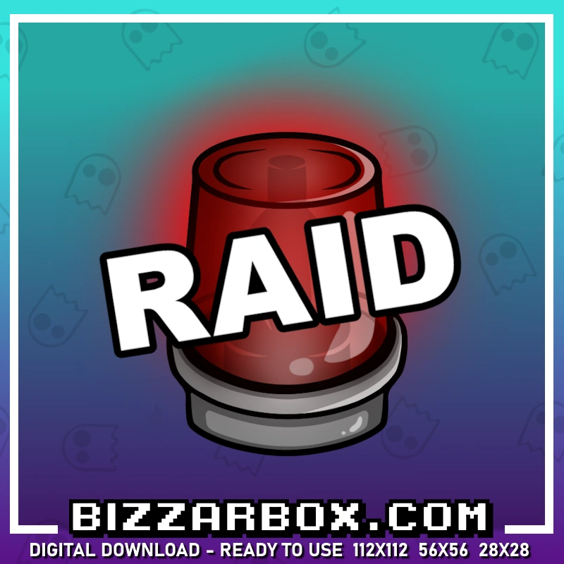 Streamer Emote Raid Alert Light for Twitch and Discord