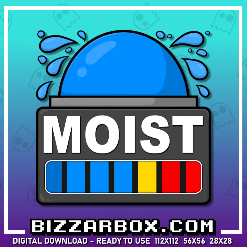 Moist Meter Emote