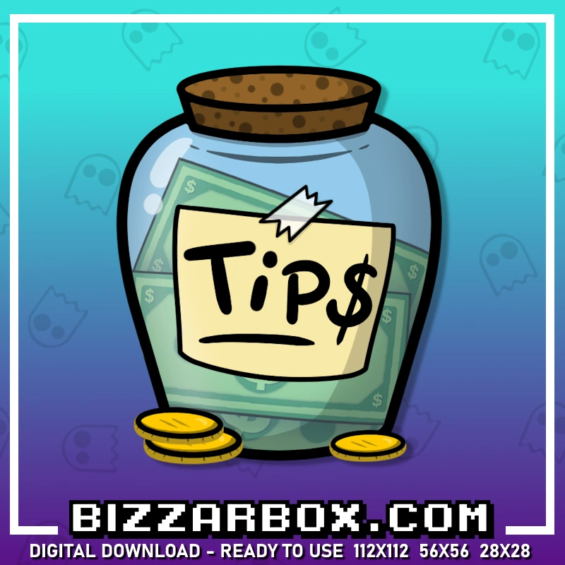 Tip Jar Emote