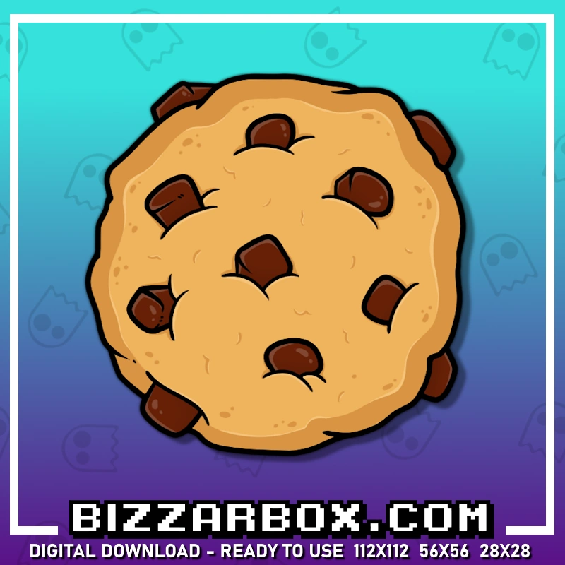 Twitch Emote for Streamers Cookie