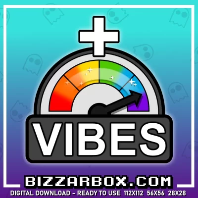 Twitch Streamer Emote - Positive Vibes Meter